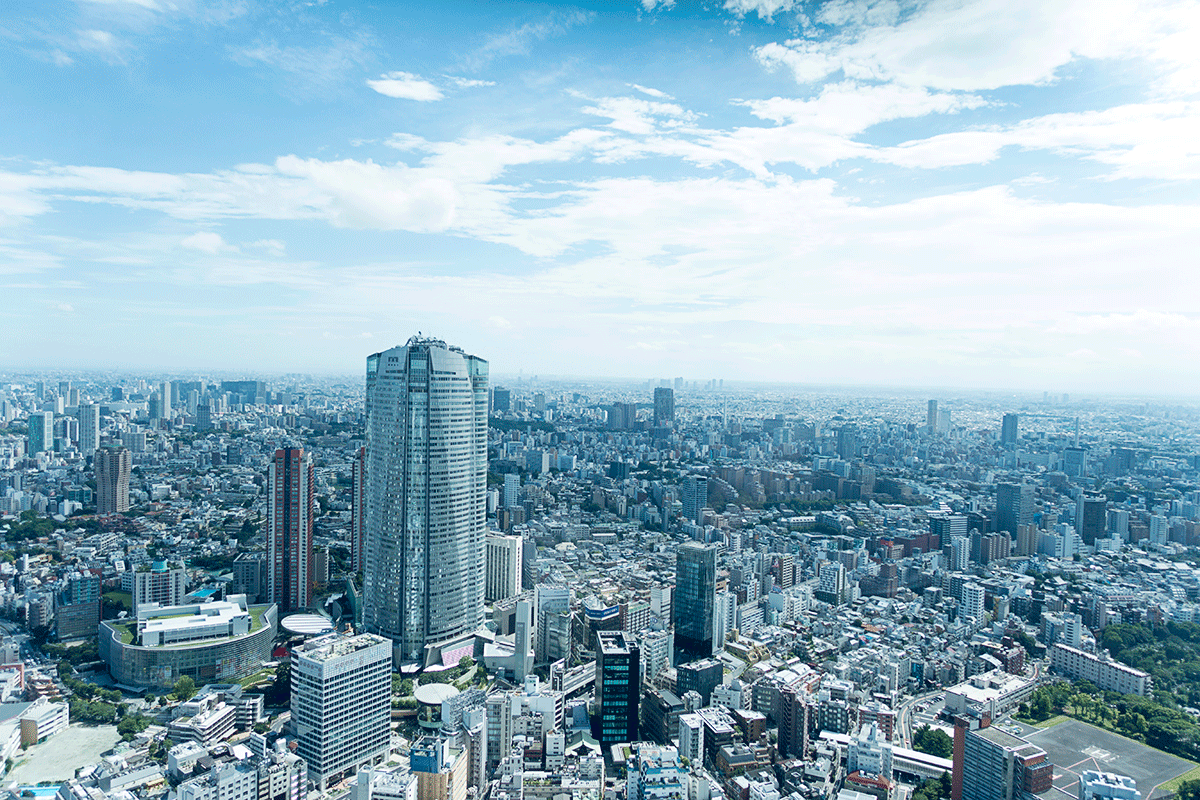 ザ・リッツ・カールトン東京53階からの景色