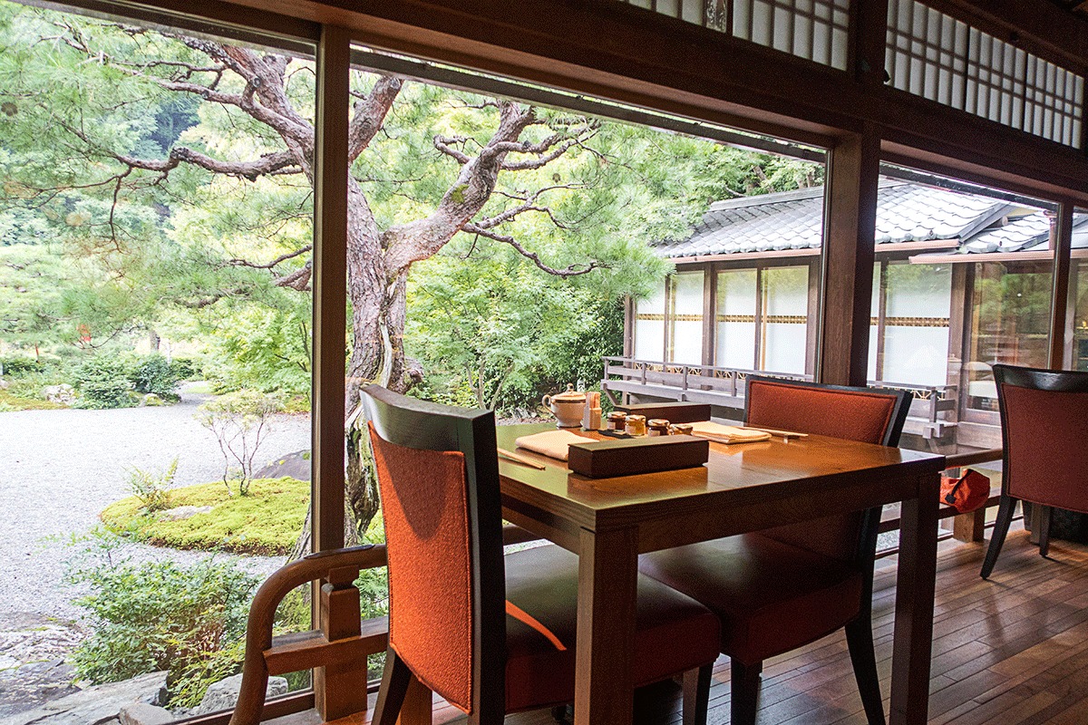 翠嵐ラグジュアリーコレクションホテル京都での朝食
