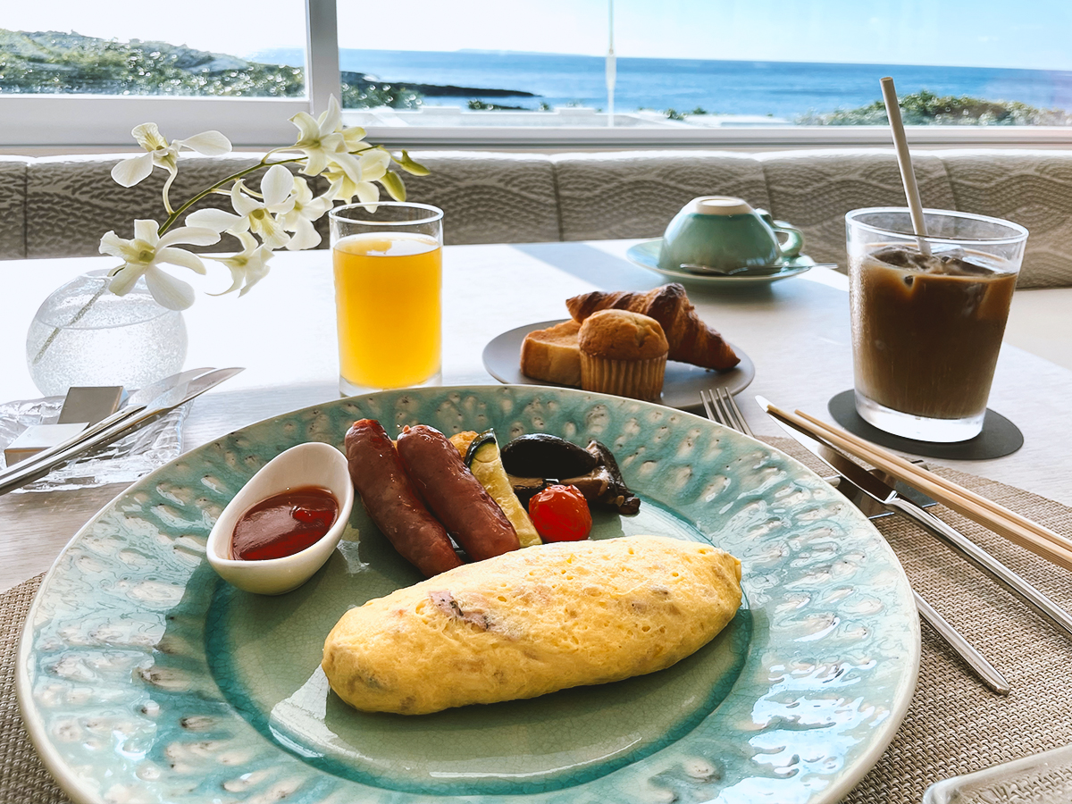 イラフSUI宮古島での朝食（洋食）